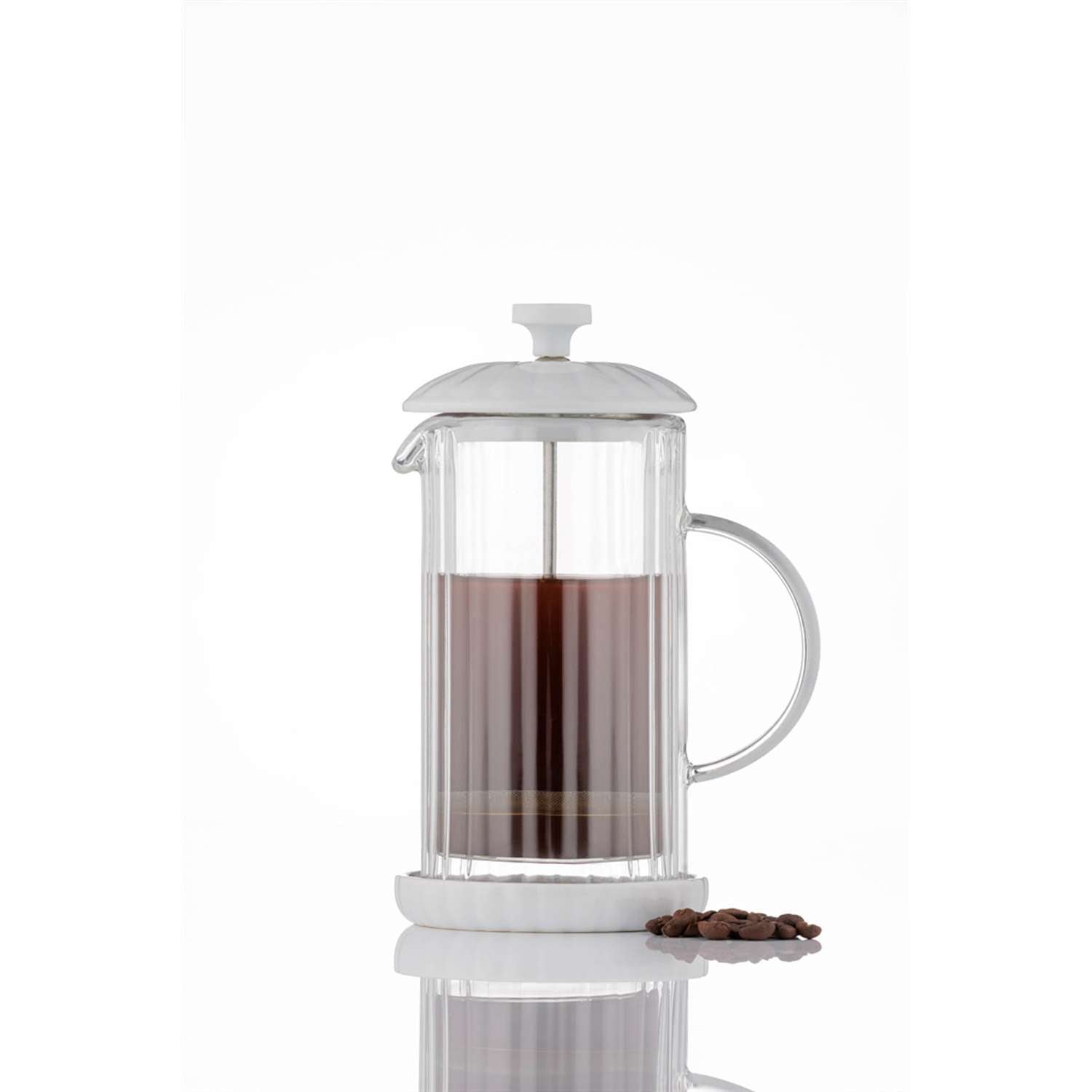 PRICE & KENSINGTON, FRENCH PRESS, LUXE, weiß