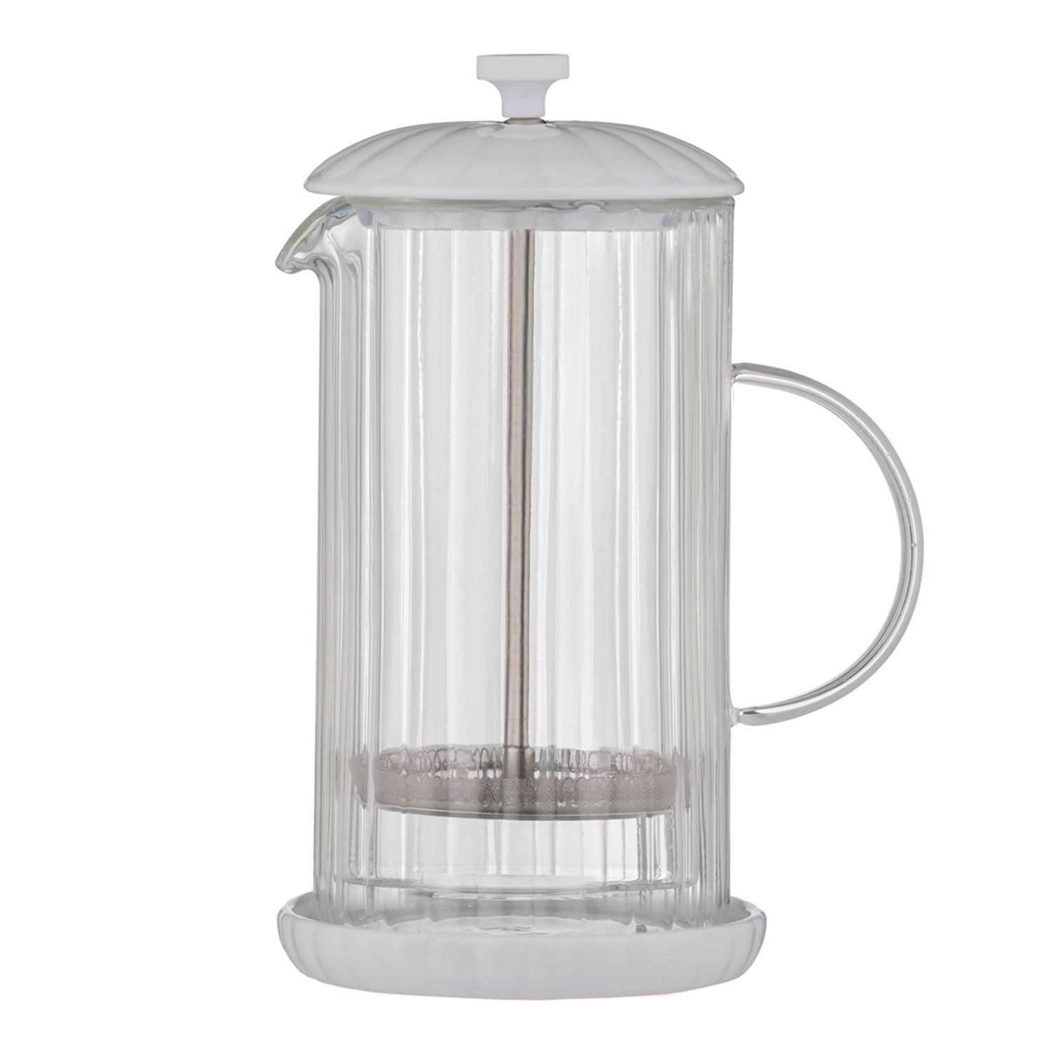 PRICE & KENSINGTON, FRENCH PRESS, LUXE, weiß
