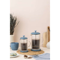 PRICE & KENSINGTON, Frenchpress, taubenblau, 1 L