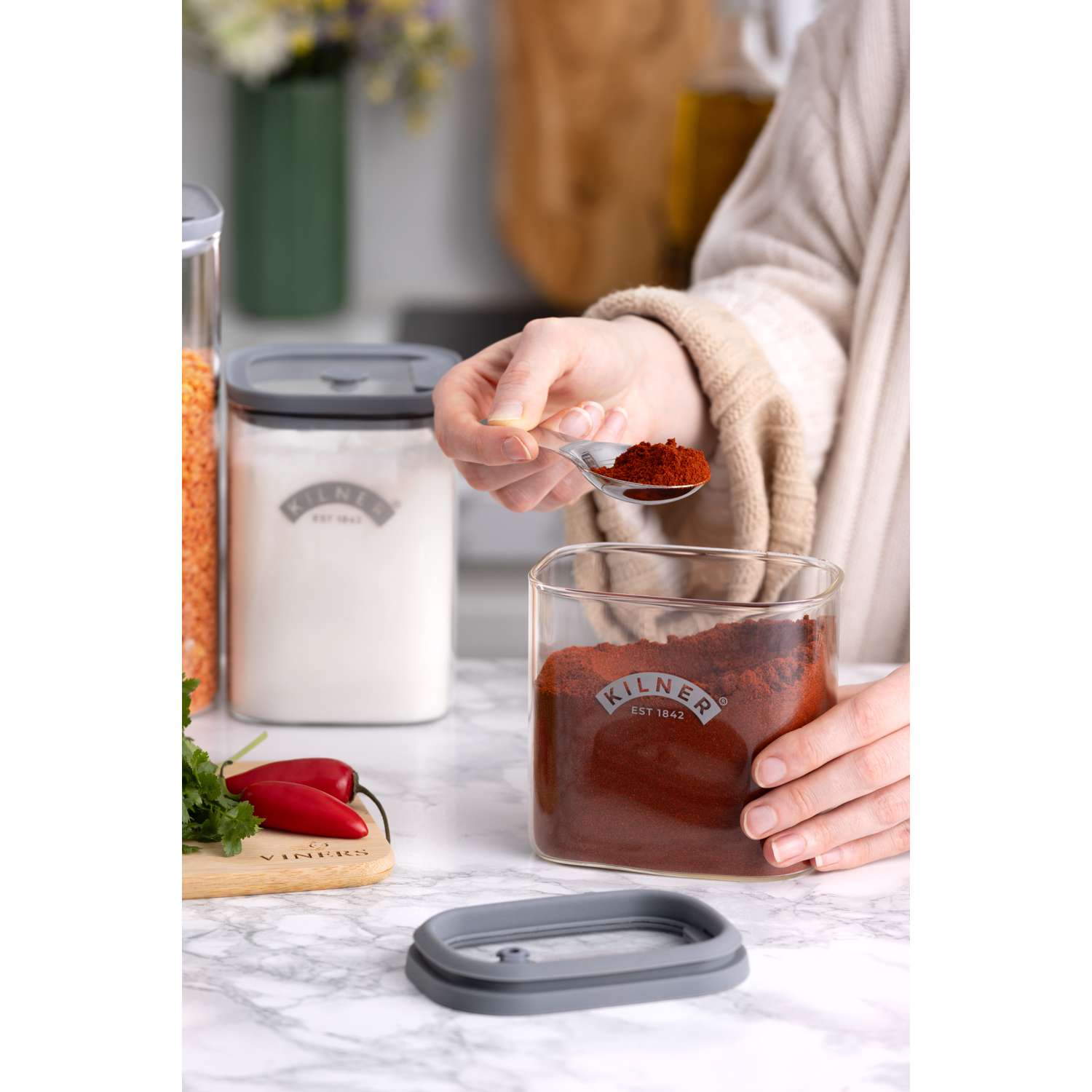 KILNER | Gewürzglas, klar, 700