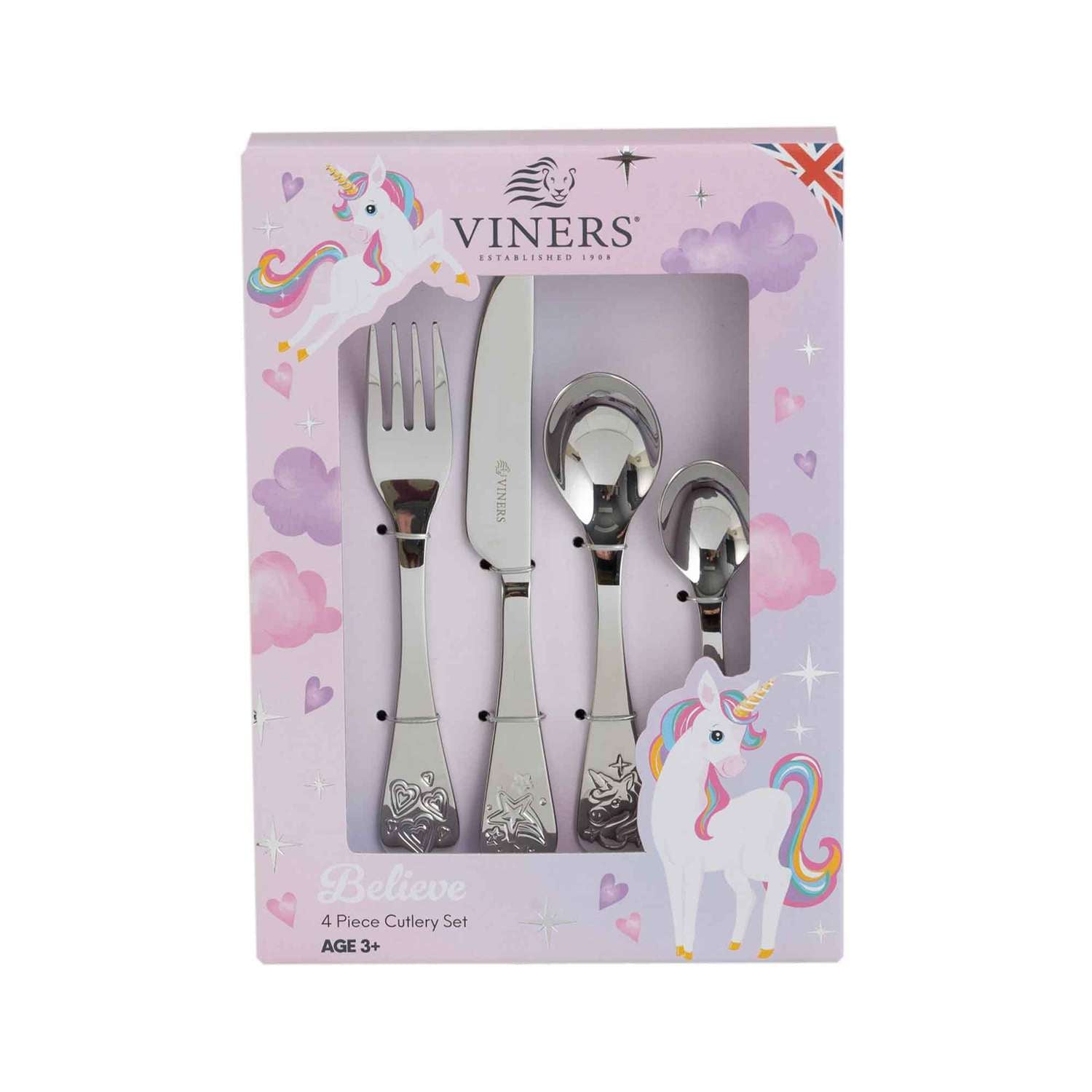 VINERS | Kinderbesteck, edelstahl, 3er-Set