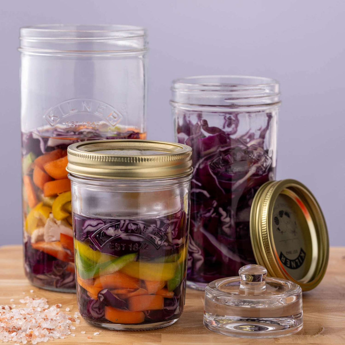 KILNER | Fermentation weights, clear