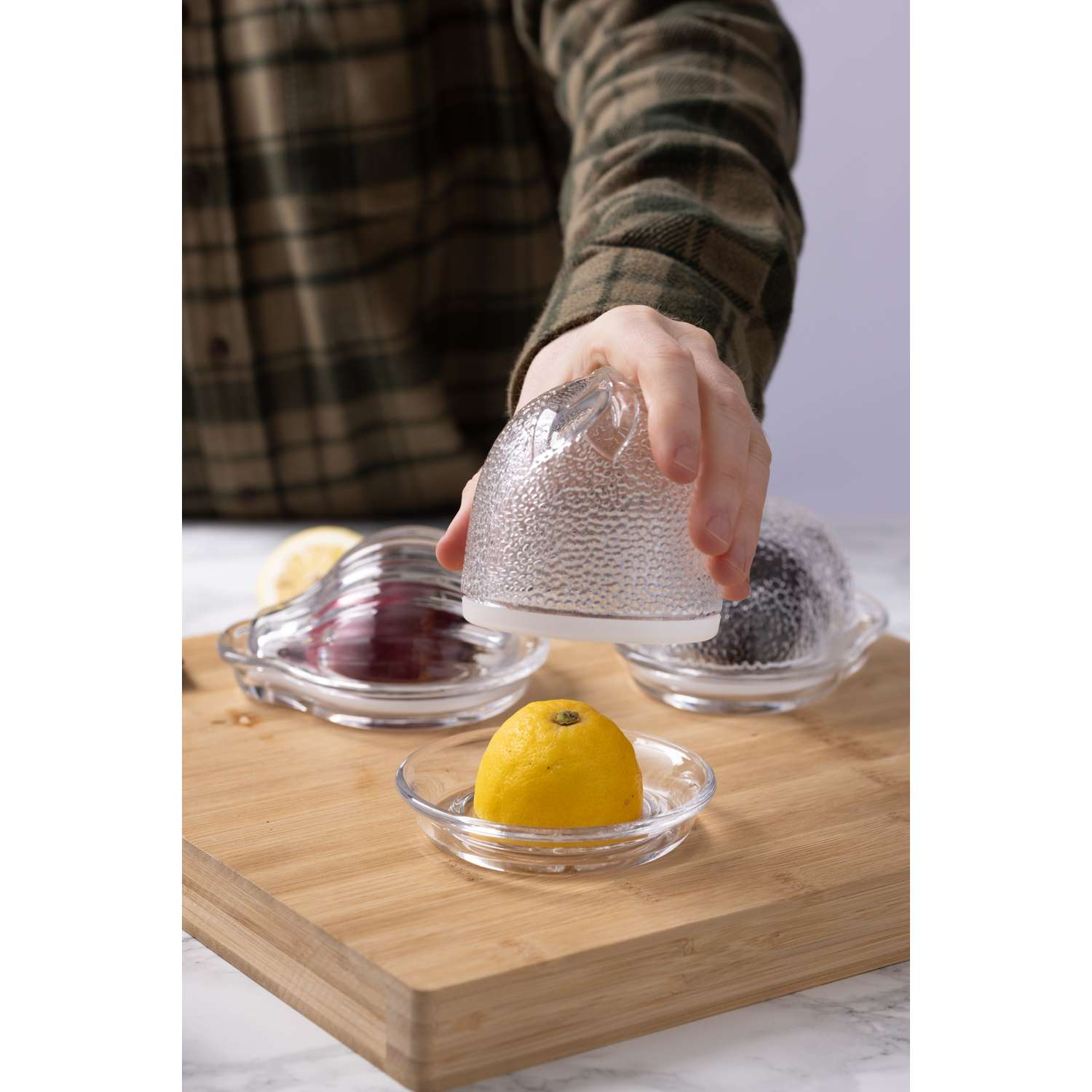 KILNER | Frischhaltebehälter, LEMON Keeper, klar