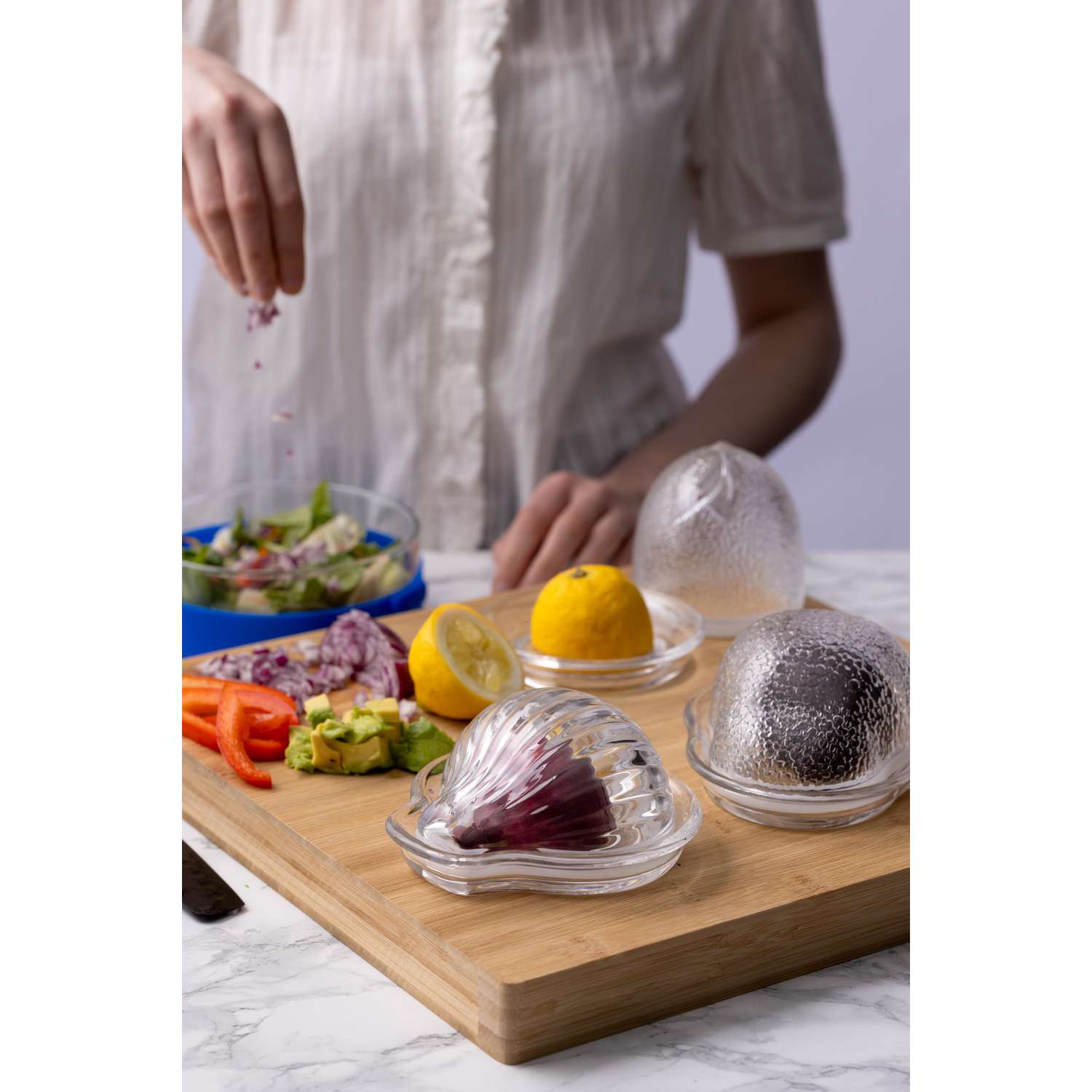 KILNER | Frischhaltebehälter, ONION Keeper, klar
