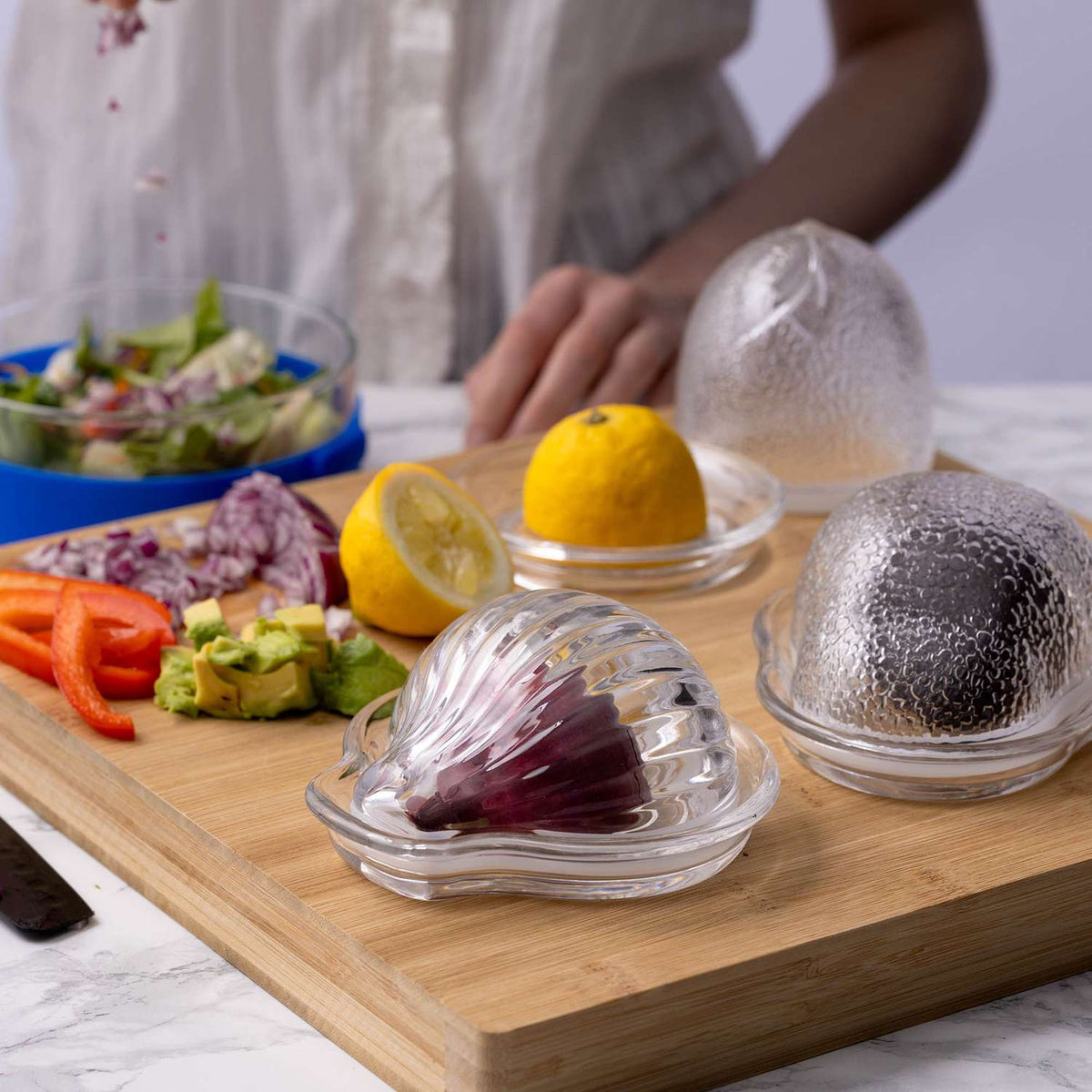 KILNER | Food storage container, AVOCADO Keeper, clear