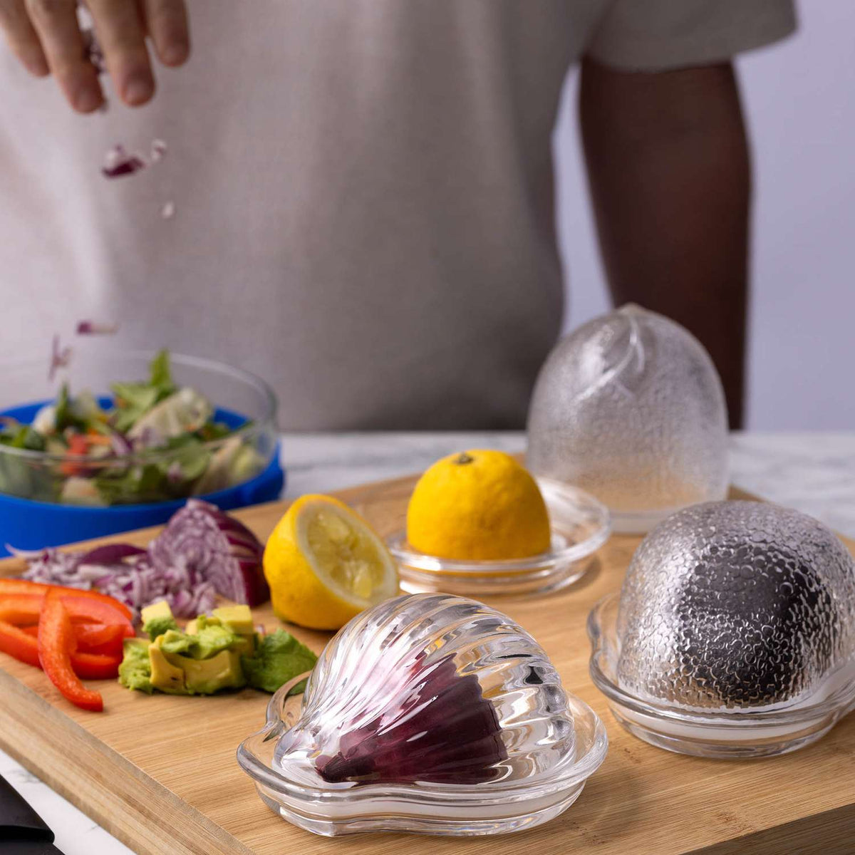 KILNER | Food storage container, AVOCADO Keeper, clear