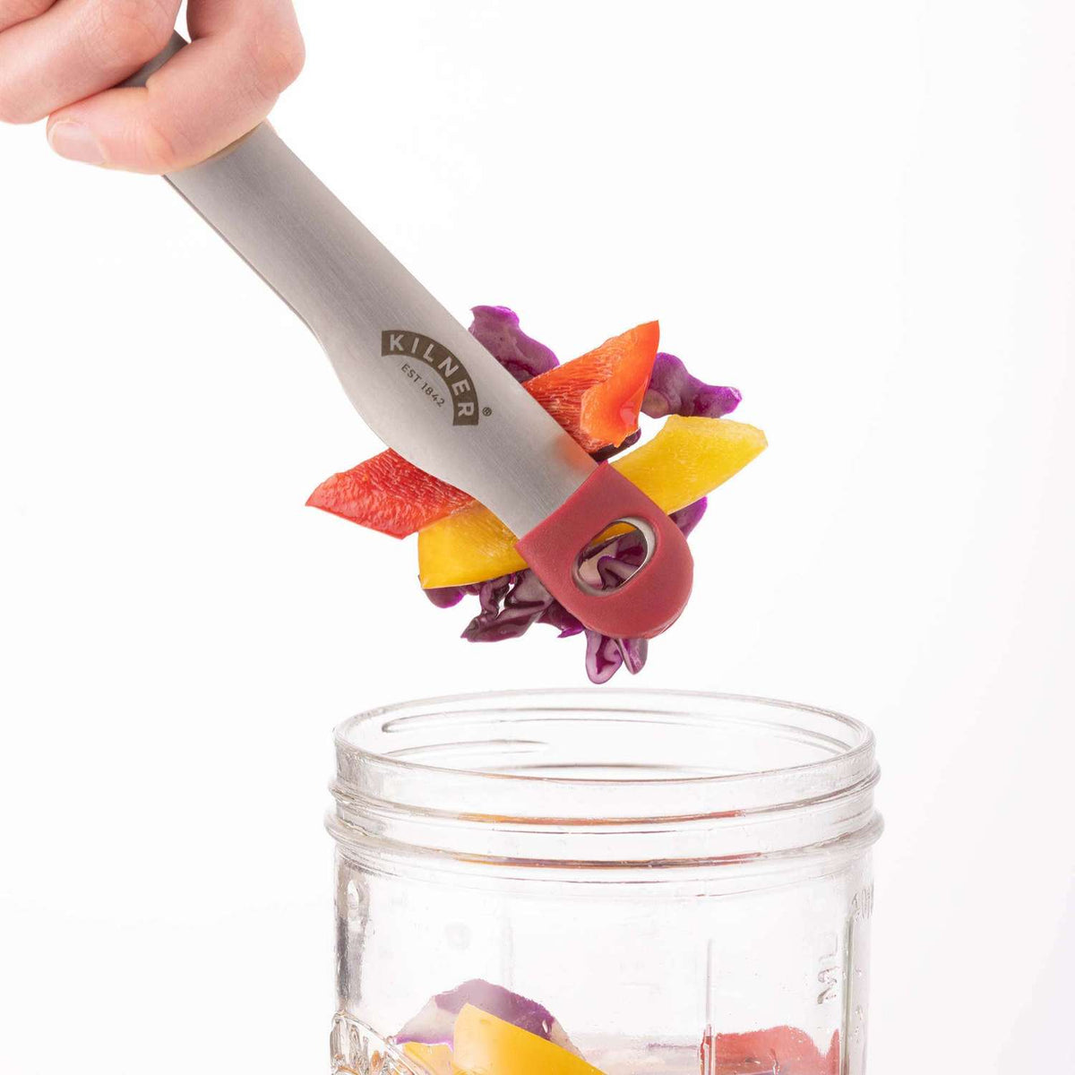 KILNER | Fermentation tongs, stainless steel, 22 cm
