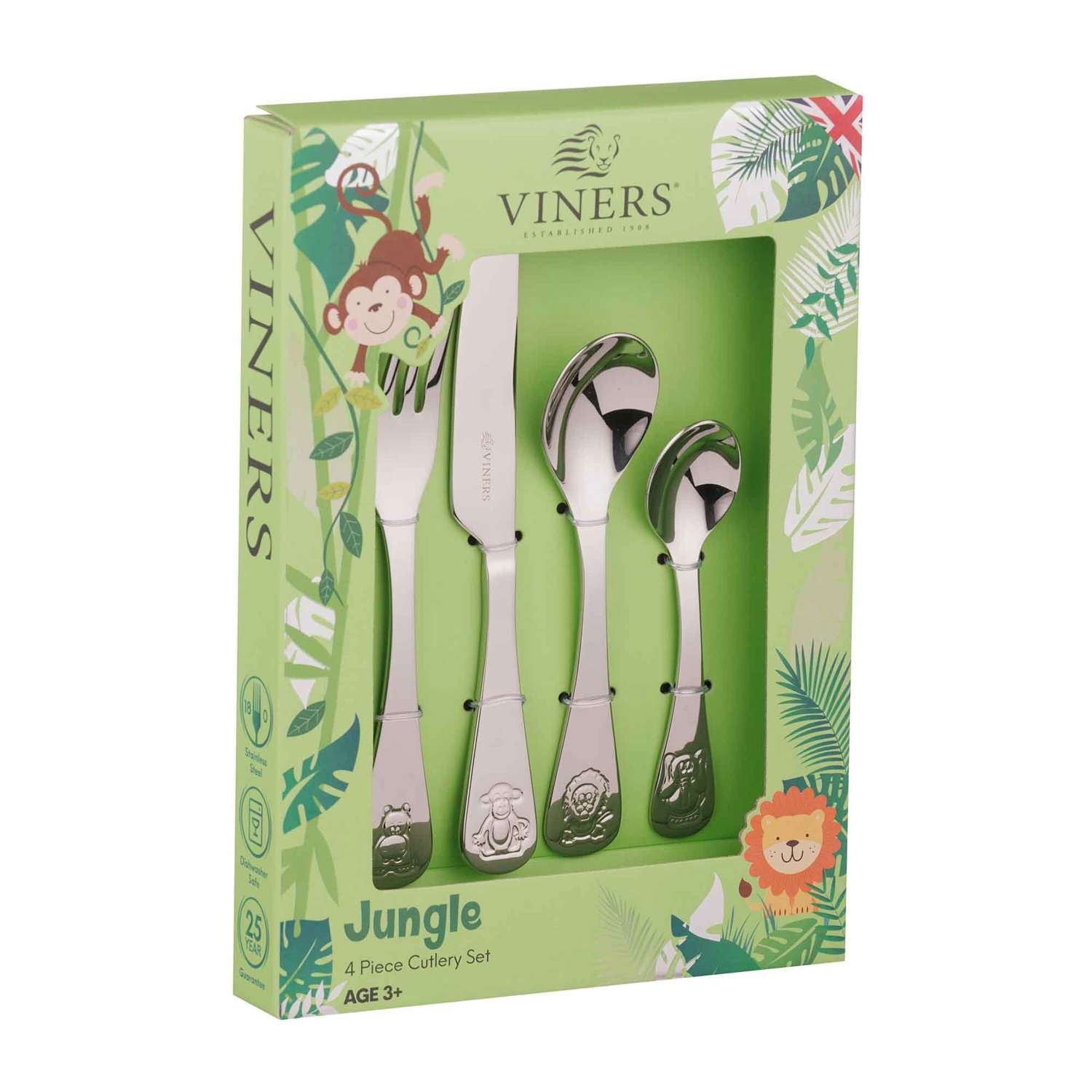VINERS | Kinderbesteck, edelstahl, 3er-Set