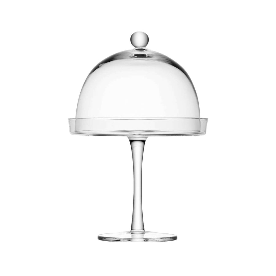 LSA | Cake plate VIENNA, clear, Ø23cm, 2-piece