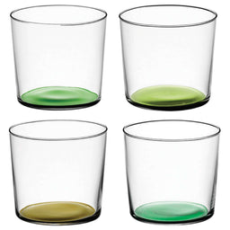 LSA | Tumbler CORO, leaves, 310ml, set of 4