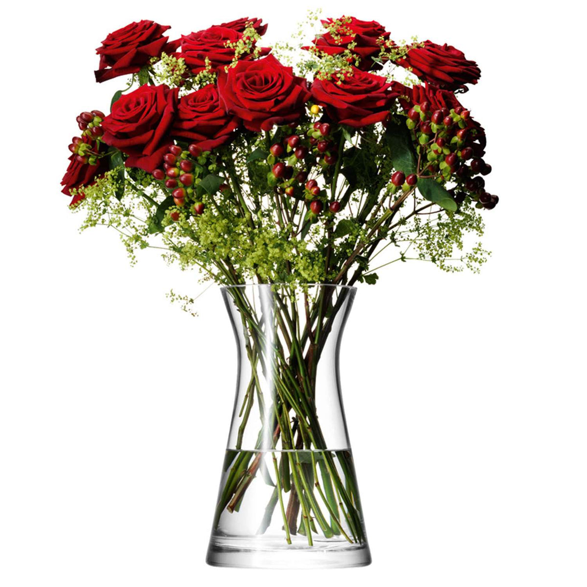 LSA | Vase FLOWER, clear, H29cm