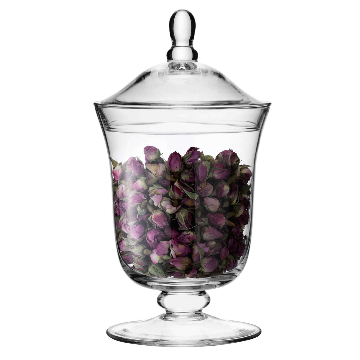 LSA | SERVE storage jar, clear, H25cm