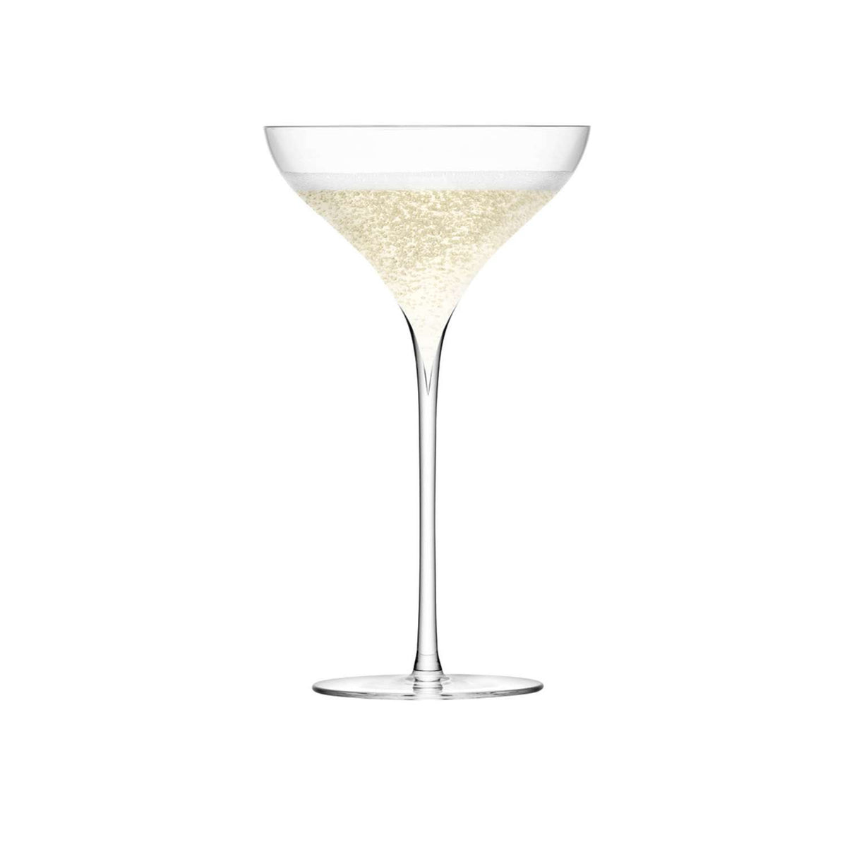 LSA | Champagne glass SAVOY, clear, 250ml, set of 2