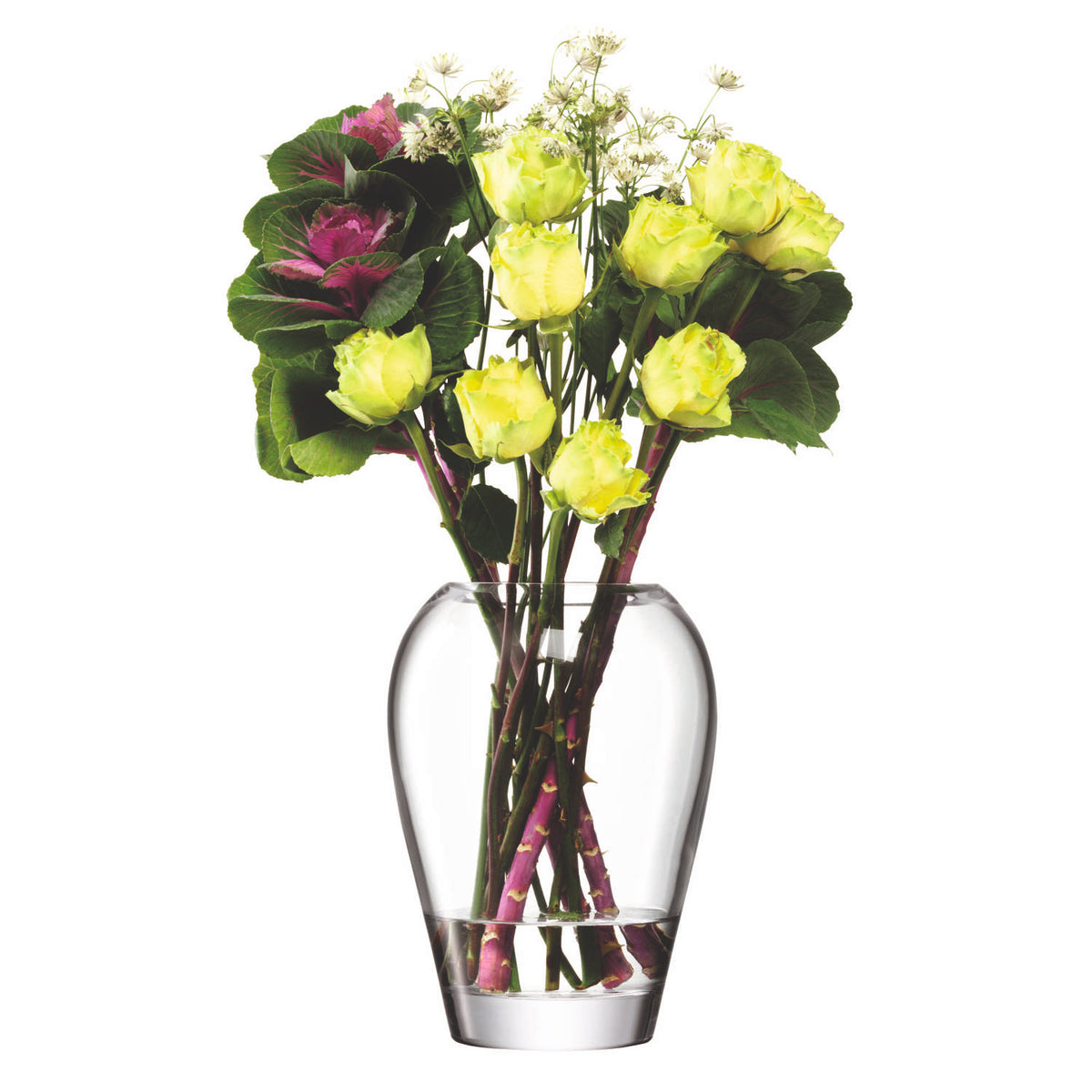 LSA | Vase FLOWER, clear, H25cm