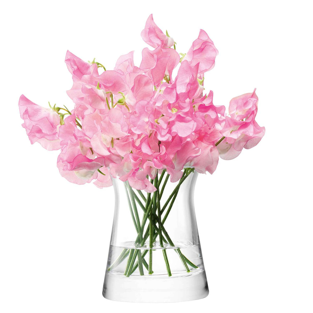 LSA | Vase FLOWER, klar, H13cm