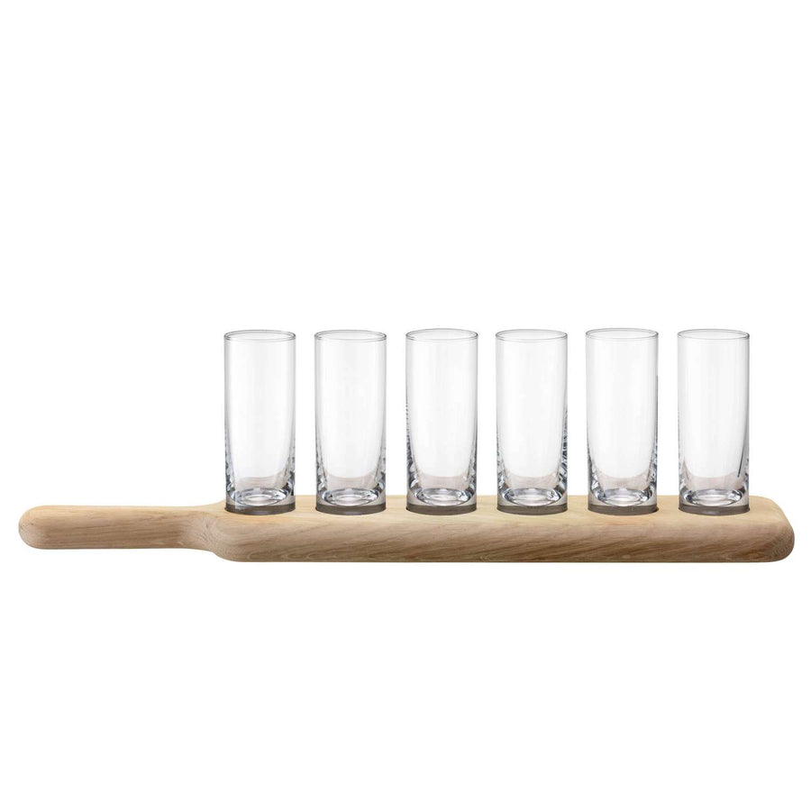 LSA | Vodka Set PADDLE, multicoloured, L40cm