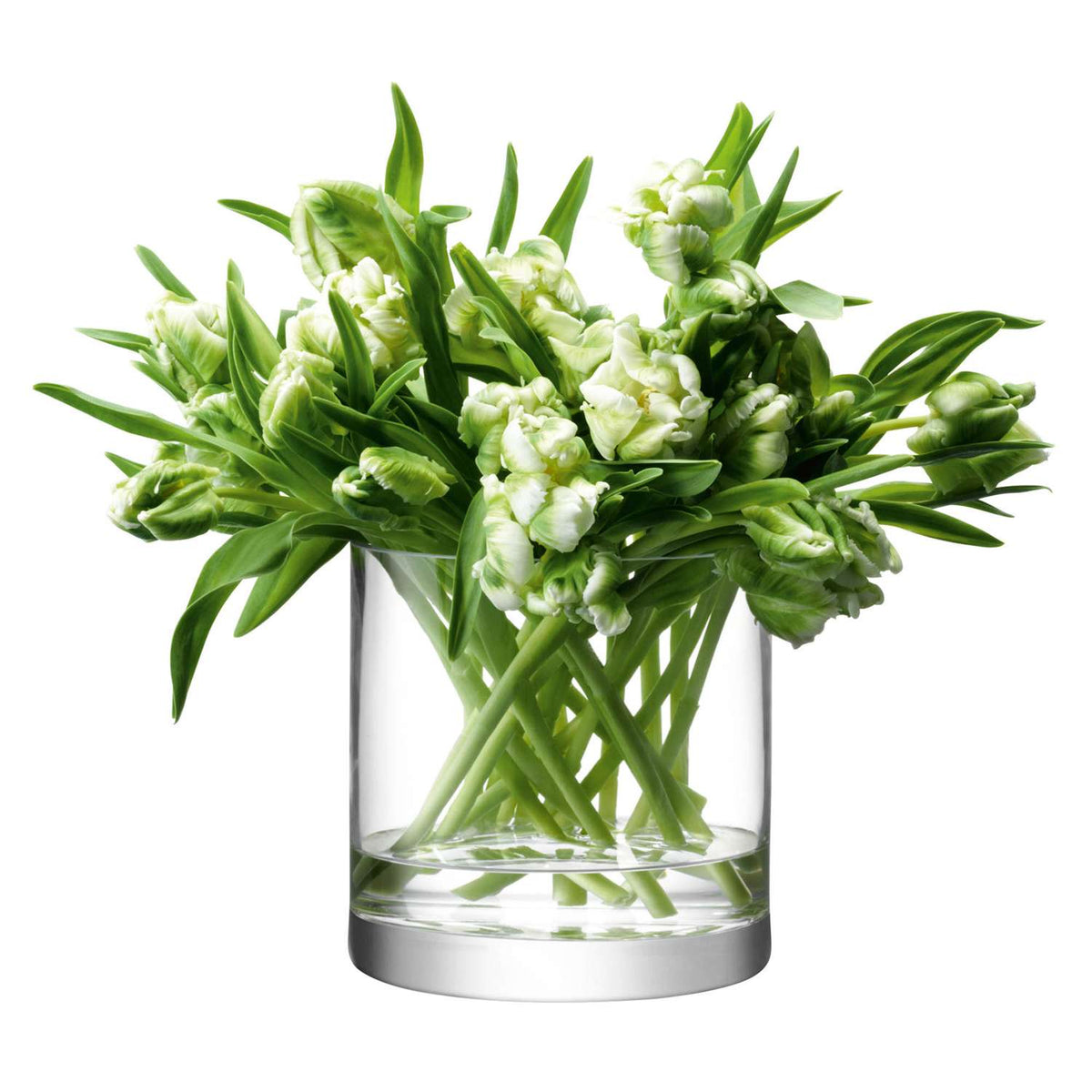 LSA | Vase COLUMN, clear, Ø17cm