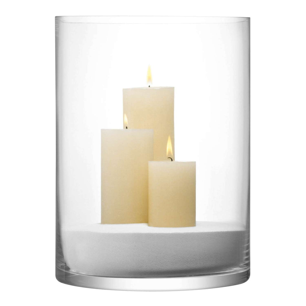 LSA | Vase, COLUMN, crystal clear, H40 cm