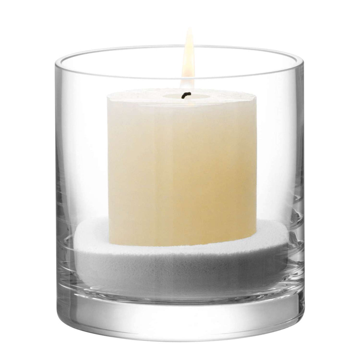 LSA | Vase COLUMN, clear, Ø12cm