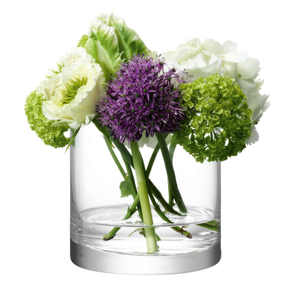 LSA | Vase COLUMN, clear, Ø12cm