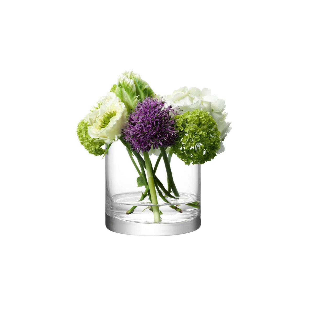LSA | Vase COLUMN, clear, Ø12cm