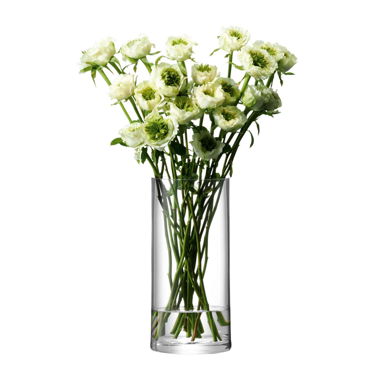 LSA | Vase COLUMN, clear, Ø13cm