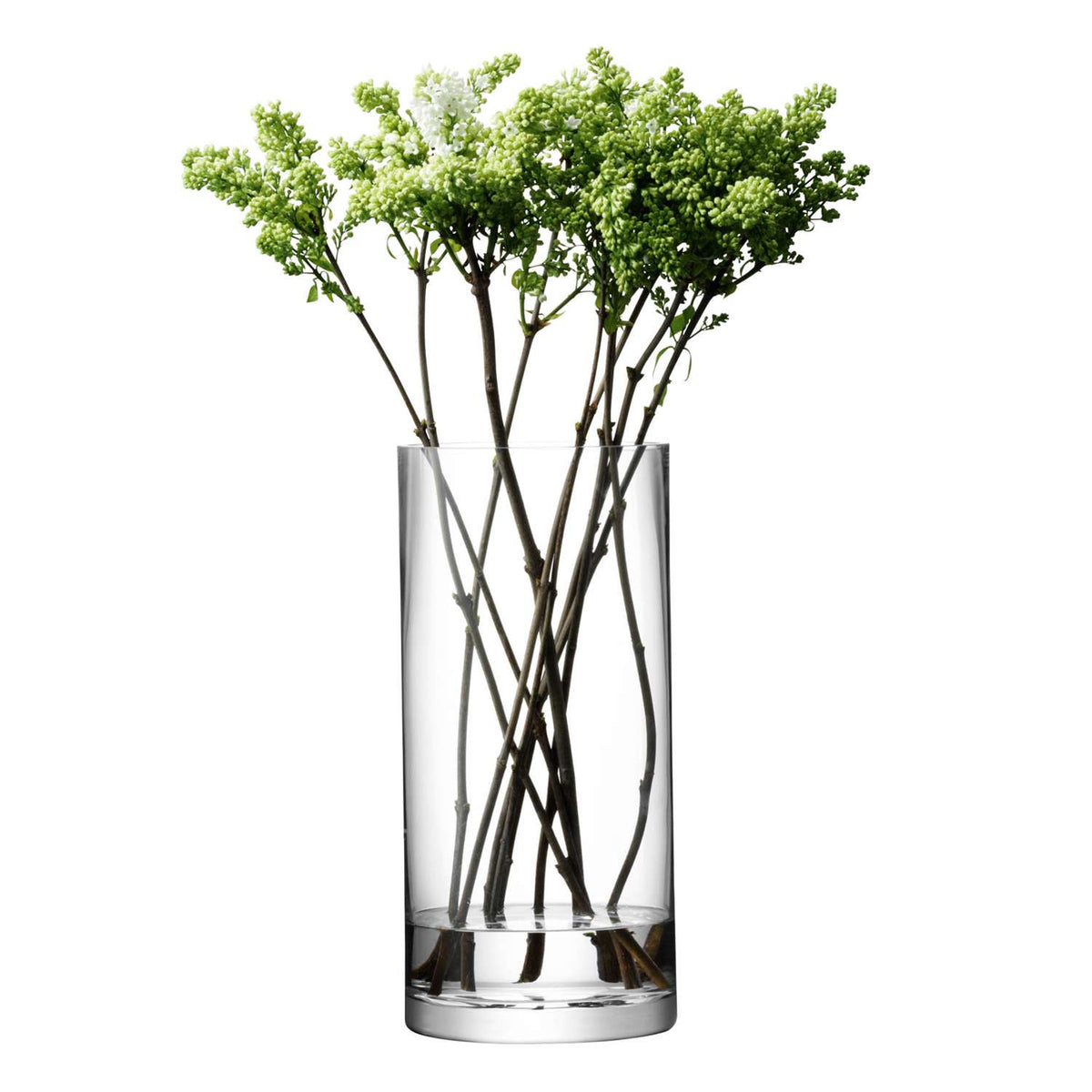LSA | Vase COLUMN, clear, Ø17cm