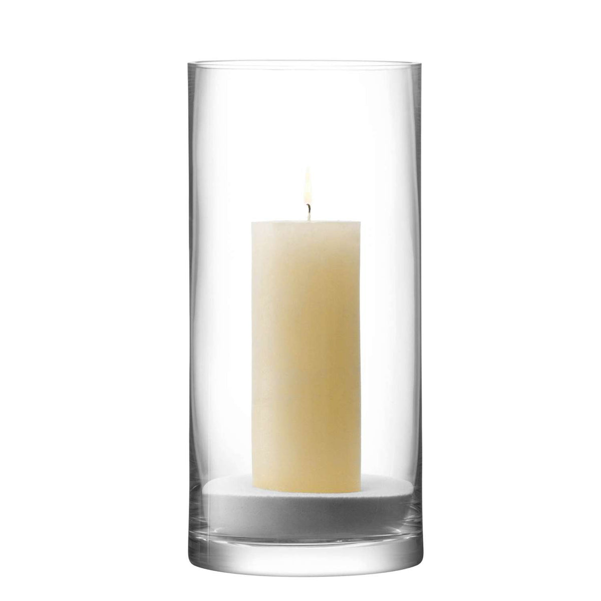 LSA | Vase COLUMN, clear, Ø17cm