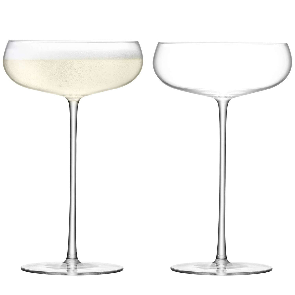 LSA | Champagne glass WINE CULTURE, clear, 320ml, set of 2