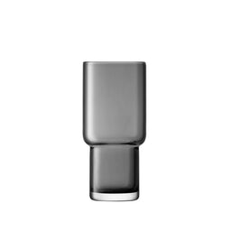LSA | Long drink glasses, UTILITY, gray, 390 ML, set of 2