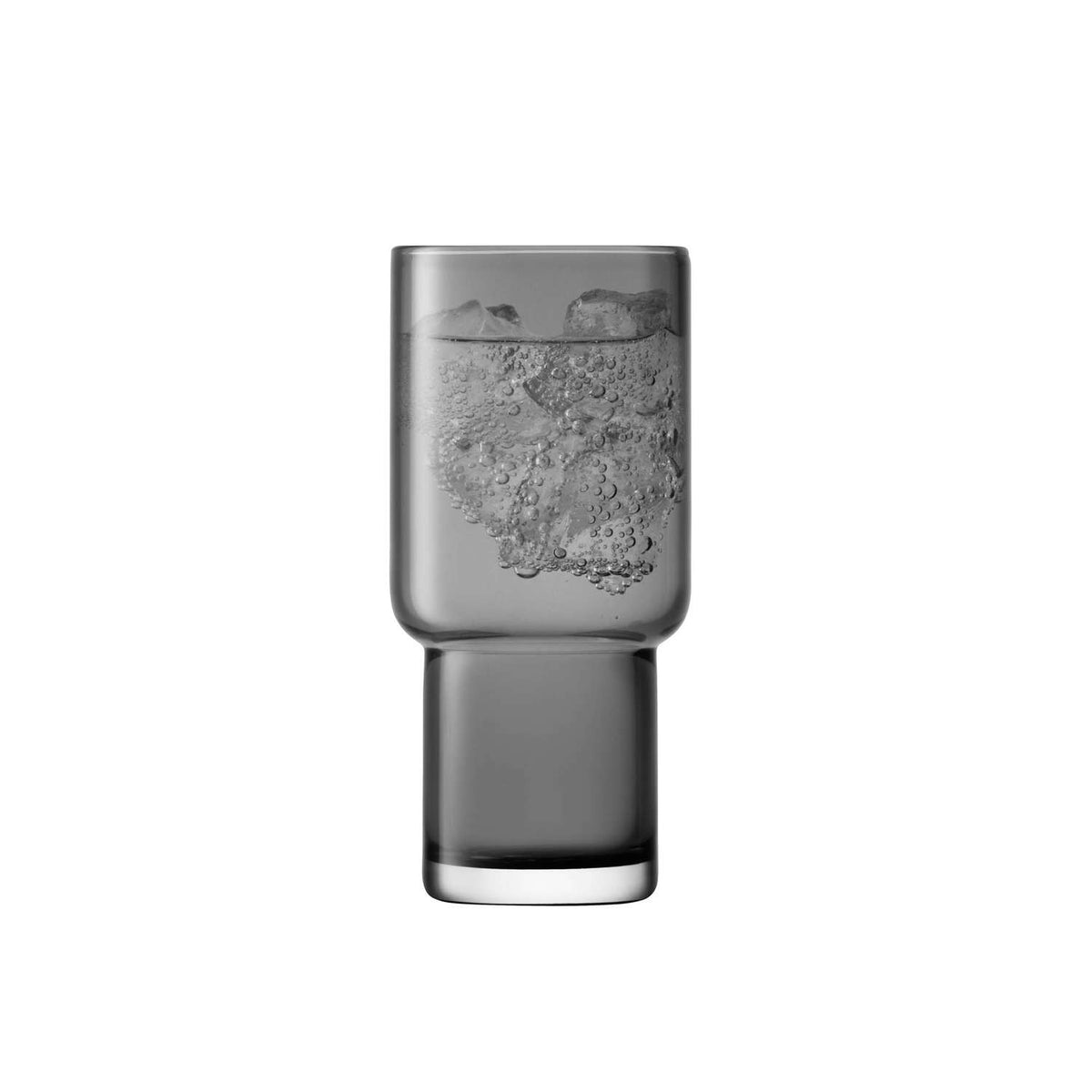 LSA | Long drink glasses, UTILITY, gray, 390 ML, set of 2