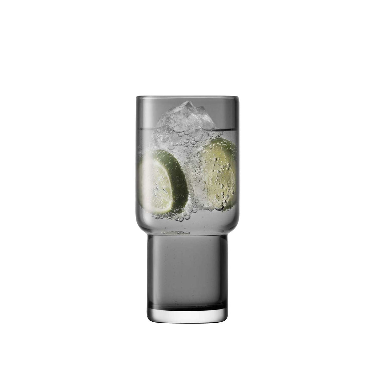 LSA | Long drink glasses, UTILITY, gray, 390 ML, set of 2