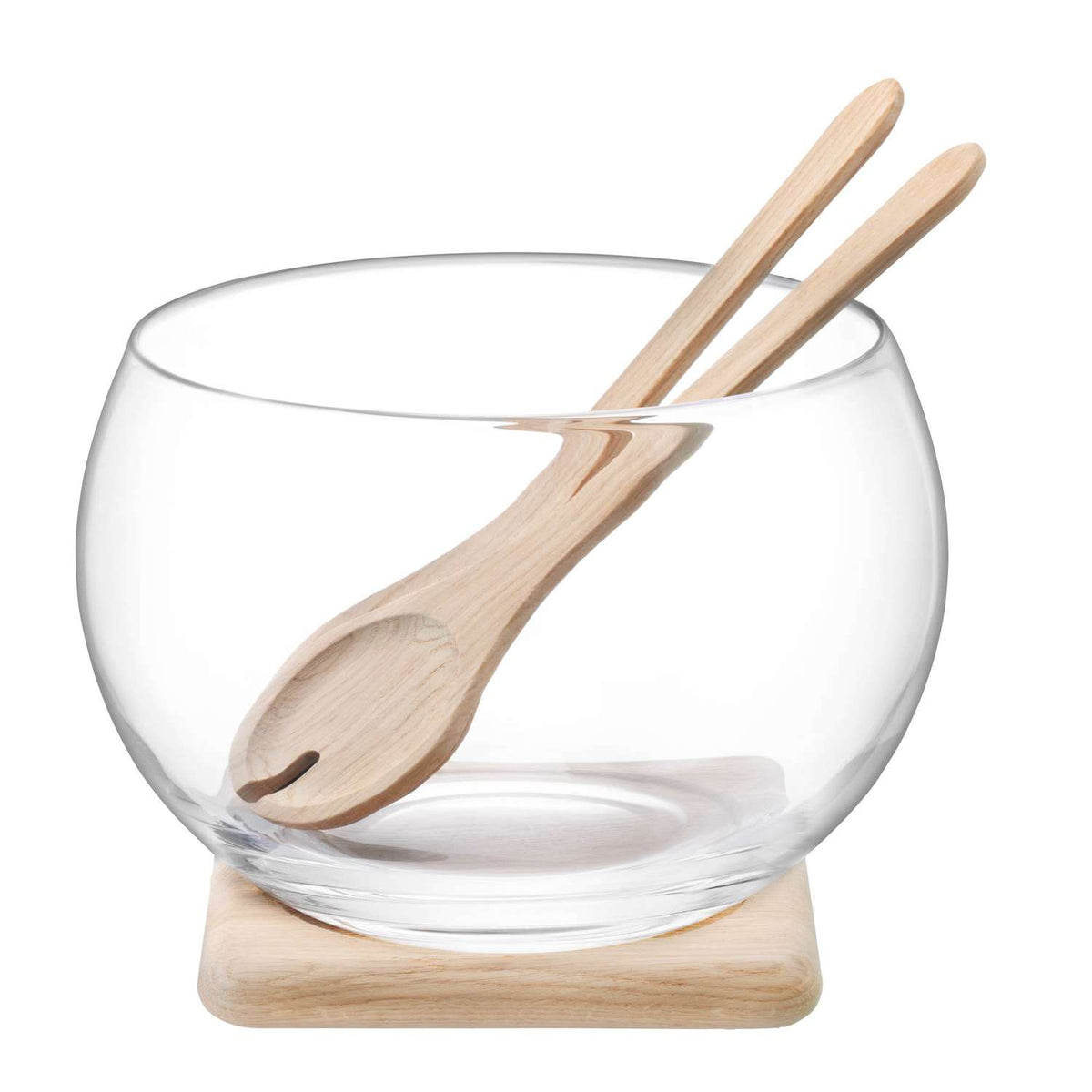 LSA | Glass bowl SERVE, clear, Ø27cm