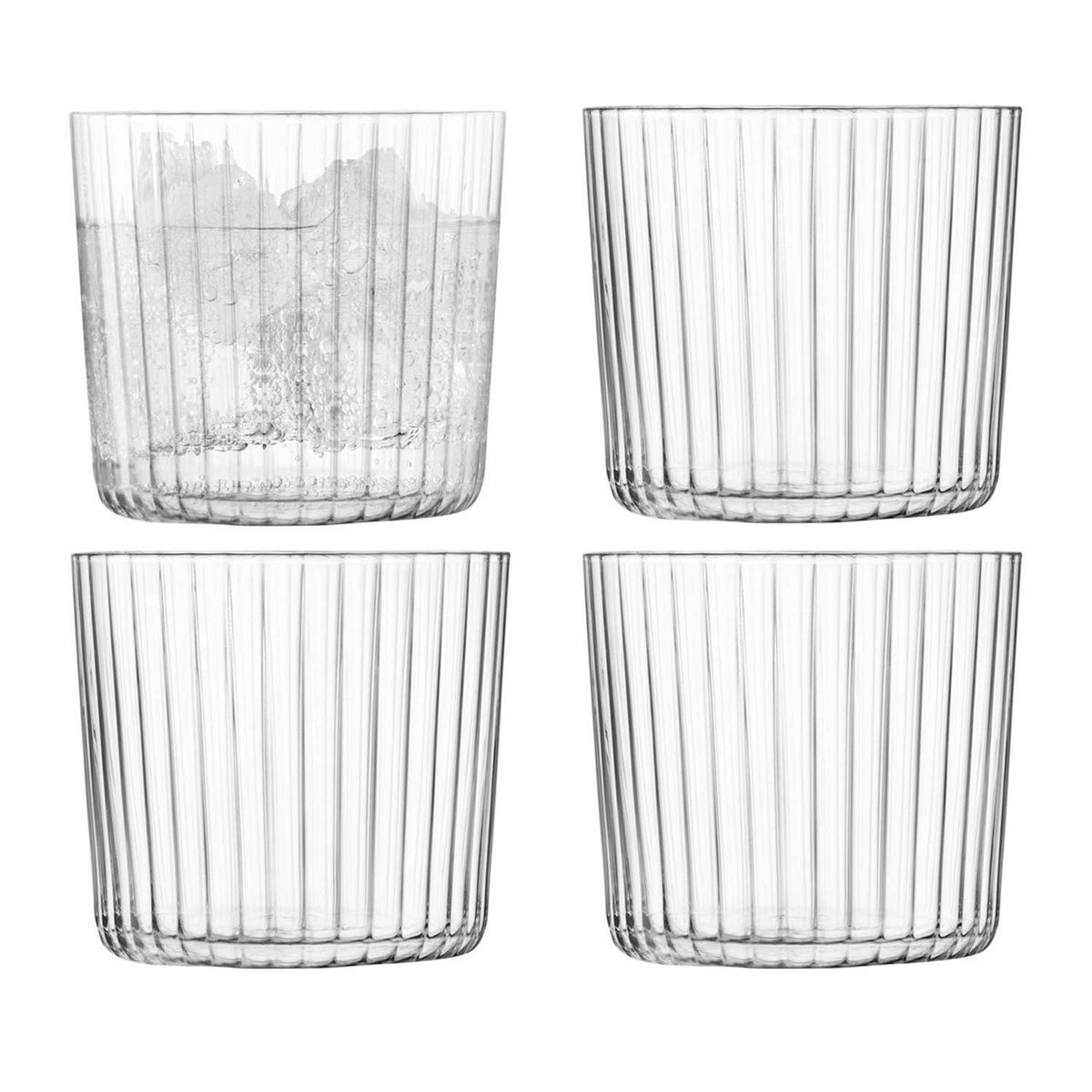 LSA | Tumbler GIO LINE, klar, 310ml, 4er Set