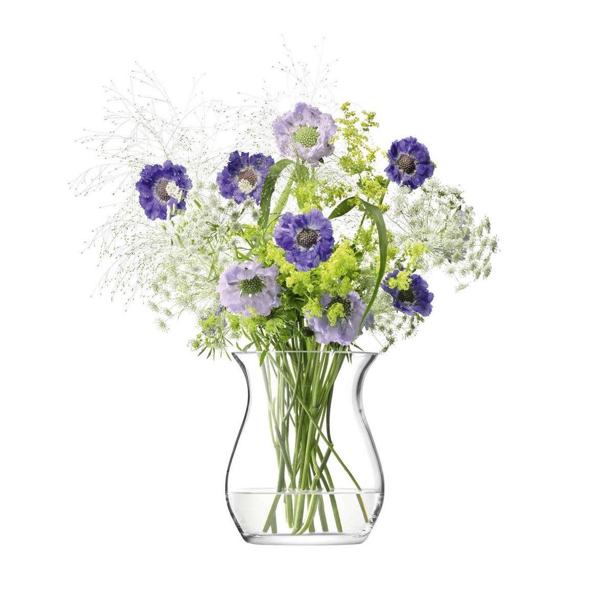 LSA | Vase FLOWER, klar, H23cm