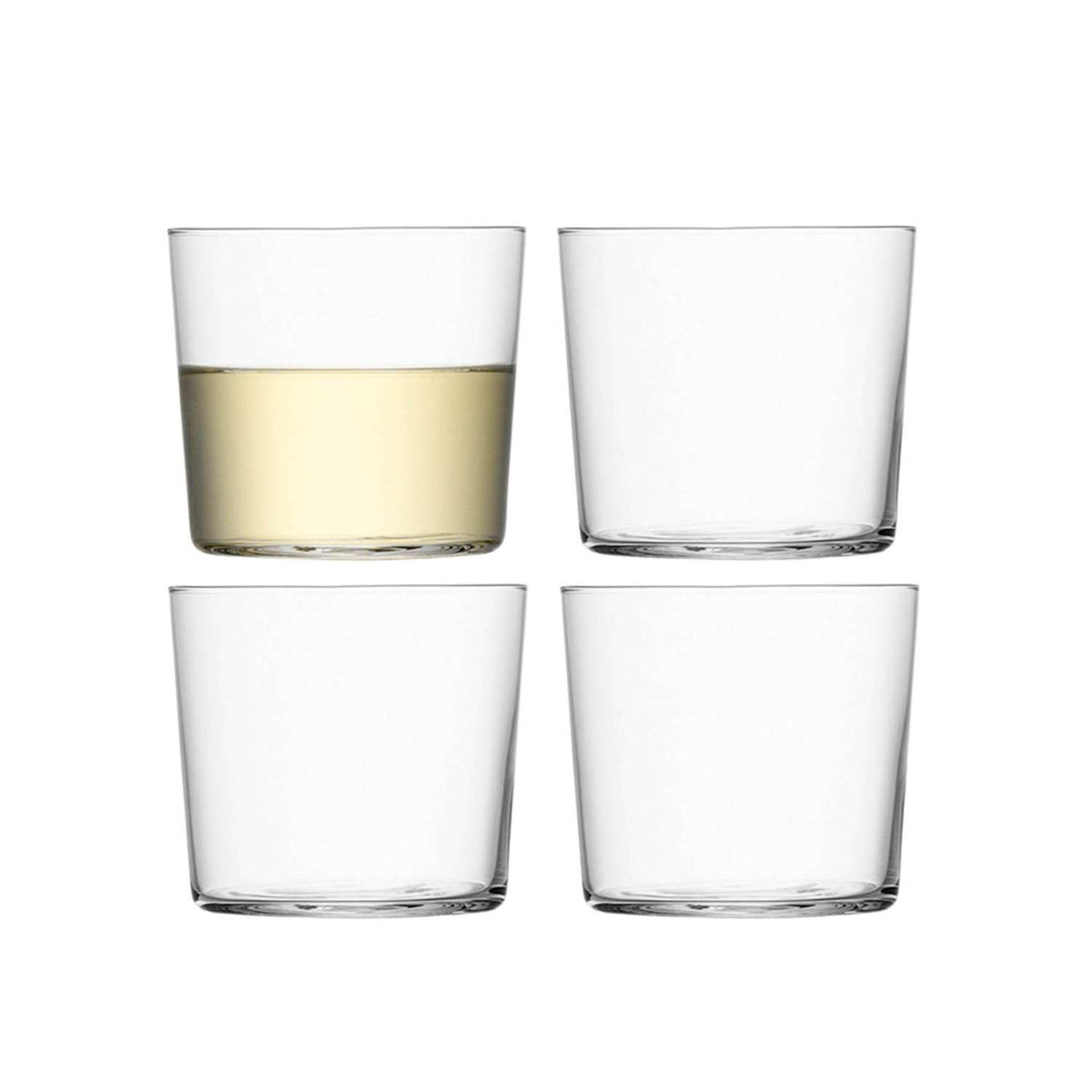 LSA | Tumbler GIO, klar, 310ml, 4er Set