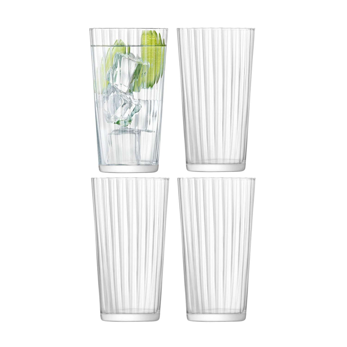 LSA | Longdrinkglas GIO LINE, klar, 320ml, 4er Set
