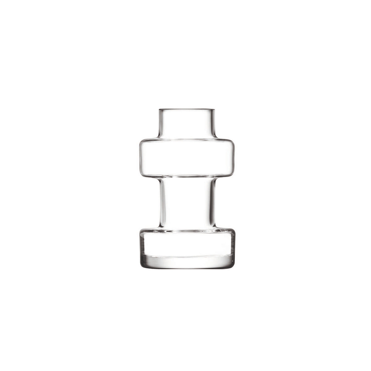 LSA | Mini vase set, METROPOLE, crystal clear