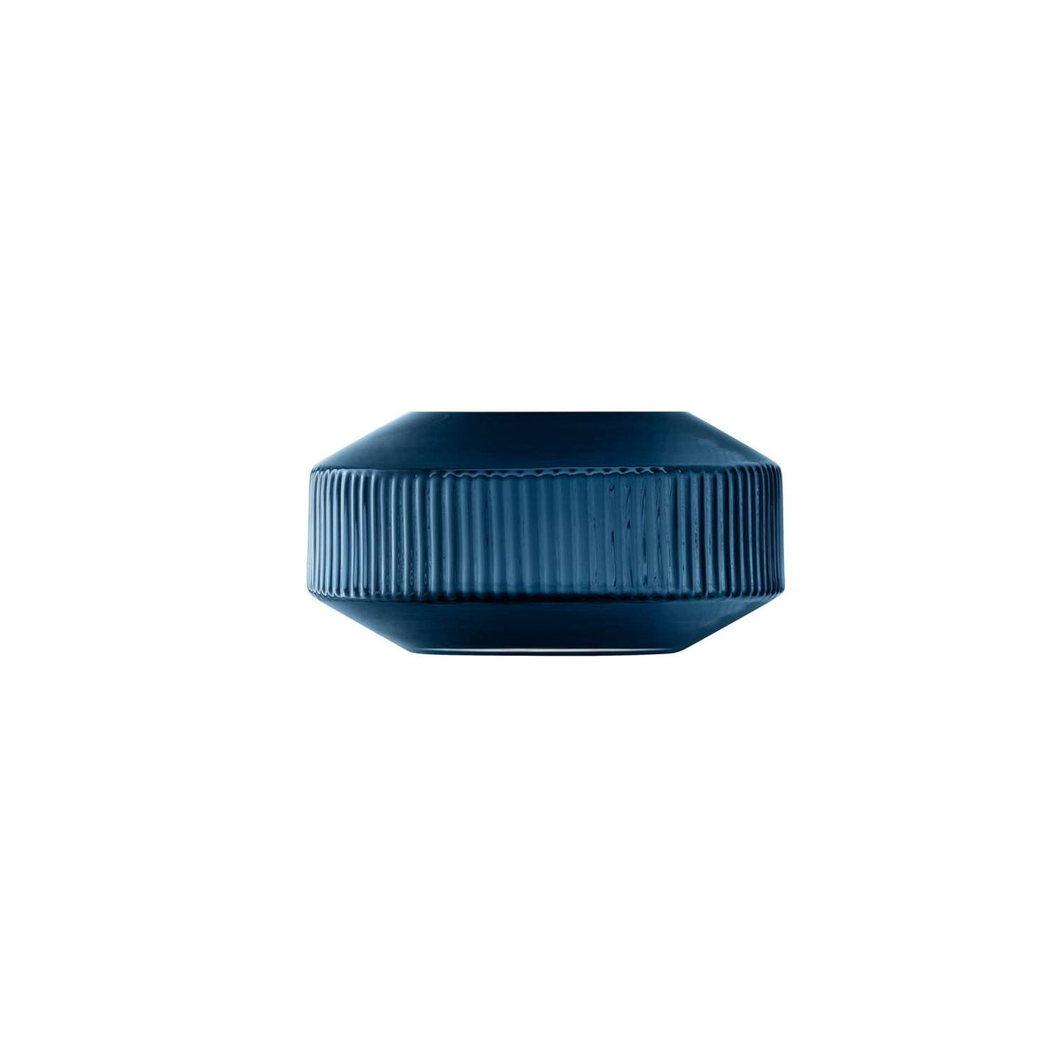 LSA | Vase ROTUNDA, sapphire, H14cm