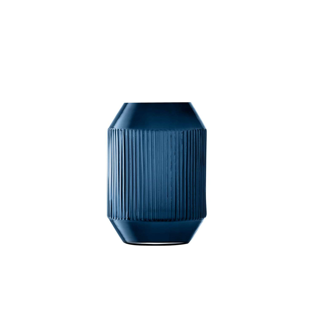 LSA | Vase ROTUNDA, sapphire, H26cm