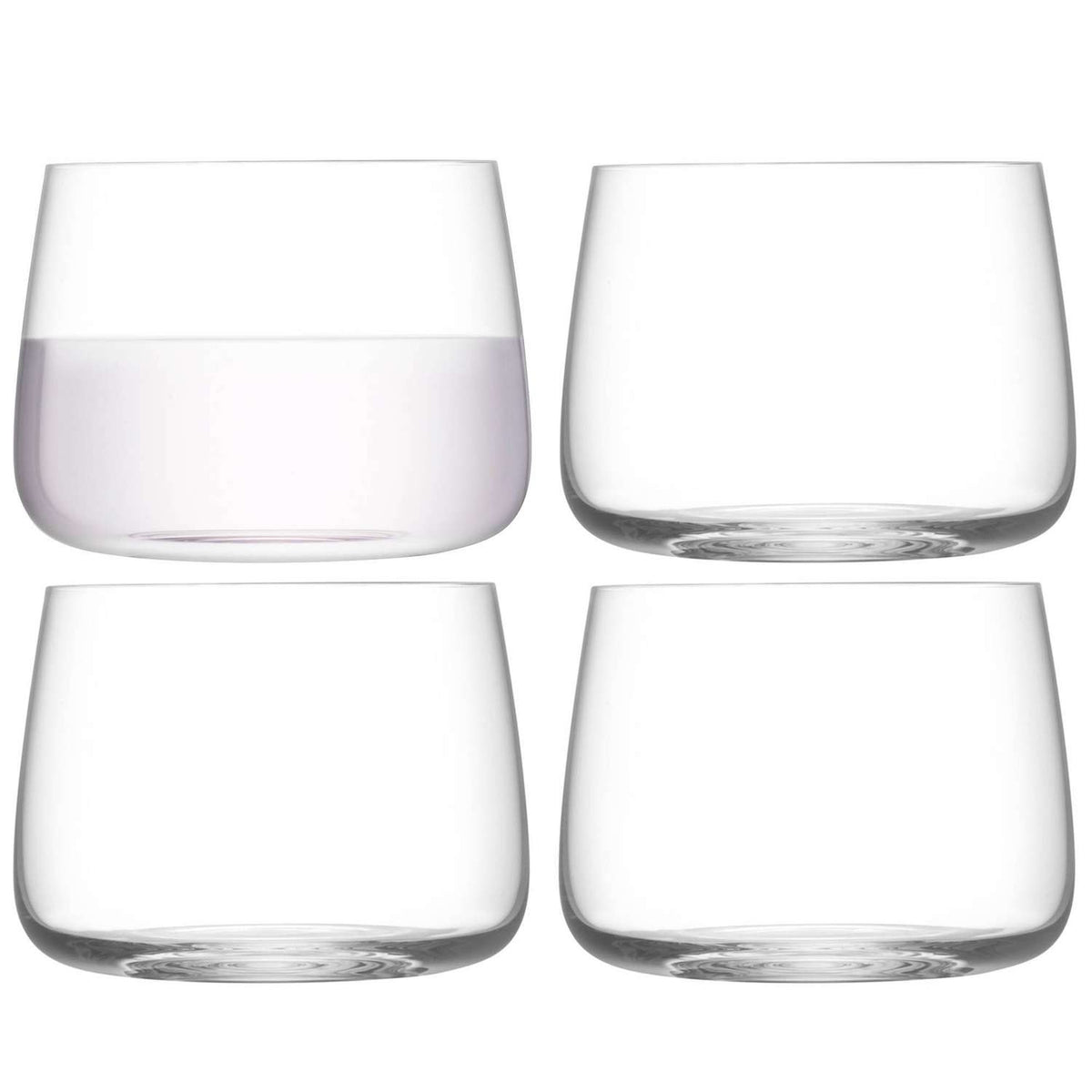 LSA | METROPOLITAN wine glass, clear, 360ml, set of 4
