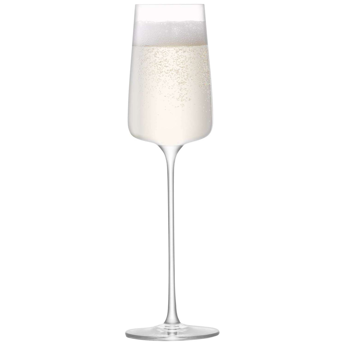 LSA | Champagne glass METROPOLITAN, clear, 230ml, set of 4