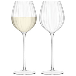 LSA | AURELIA white wine glass, clear, 430ml, set of 2