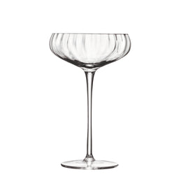 LSA | AURELIA champagne glass, clear, 300ml, set of 2