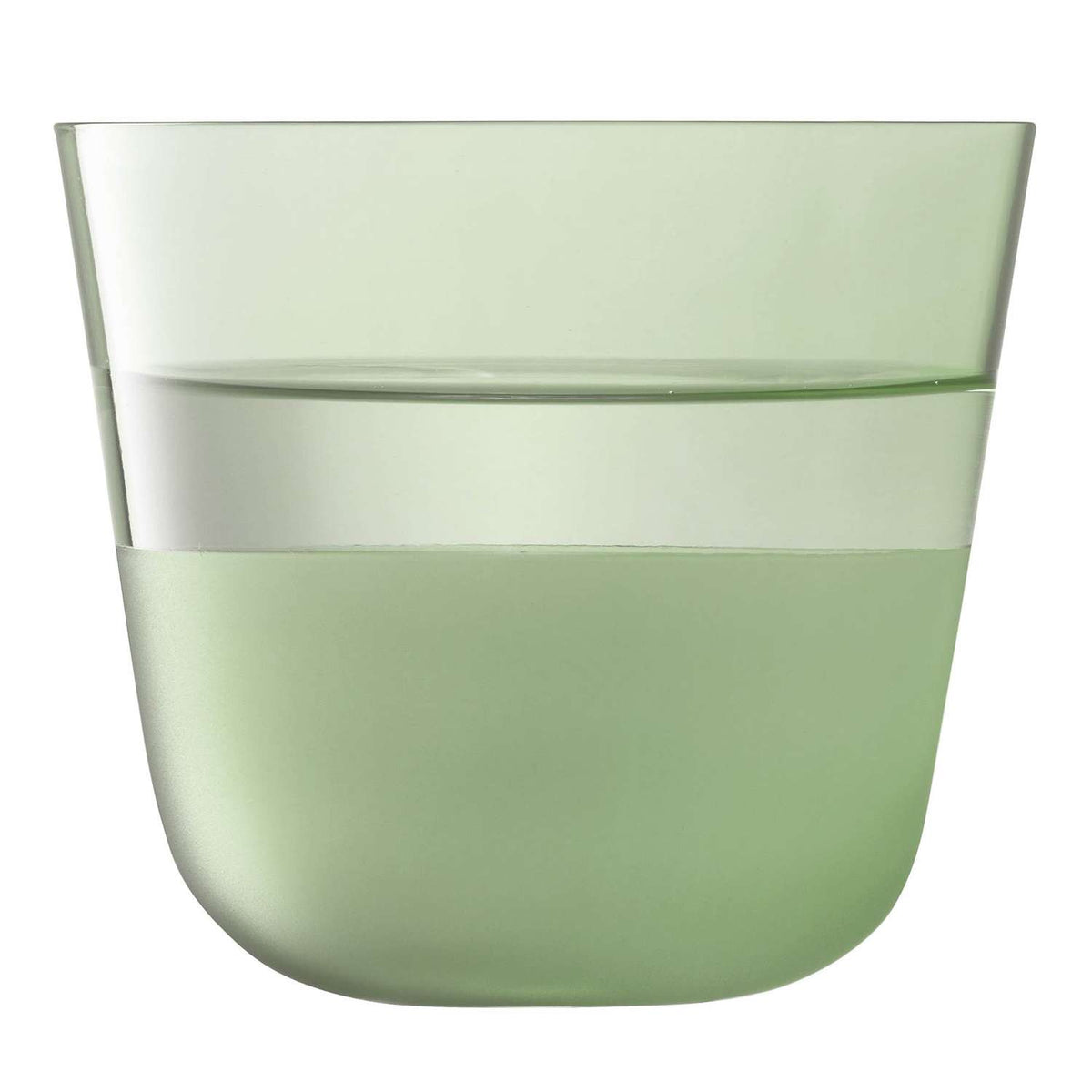 LSA | Tumbler ARC CONTRAST, green, 260ml, set of 2