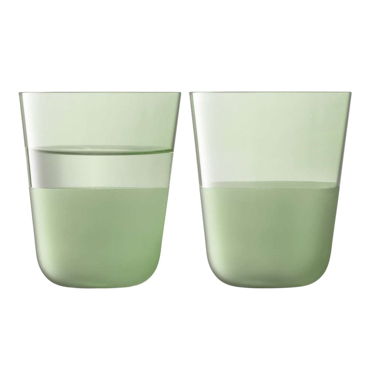 LSA | Tumbler ARC CONTRAST, grün, 380ml, 2er Set