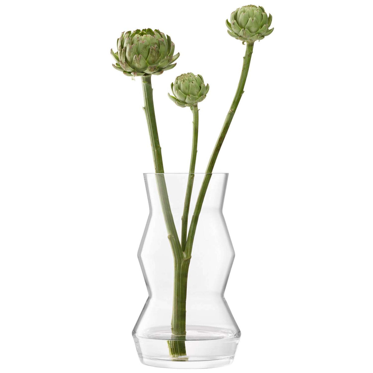 LSA | Vase, SCULPT, crystal clear, H36 cm