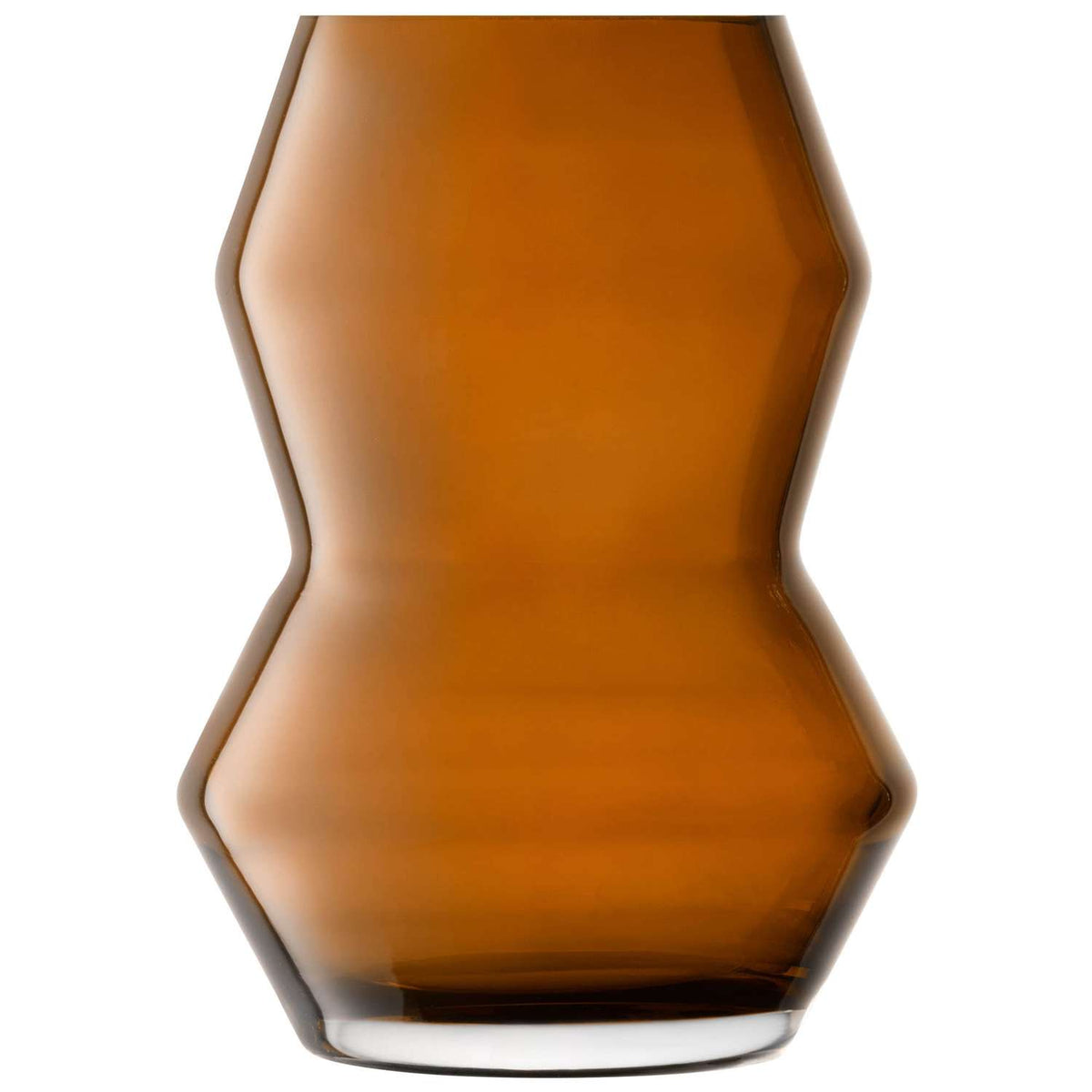 LSA | Vase, SCULPT, brown, H16 cm