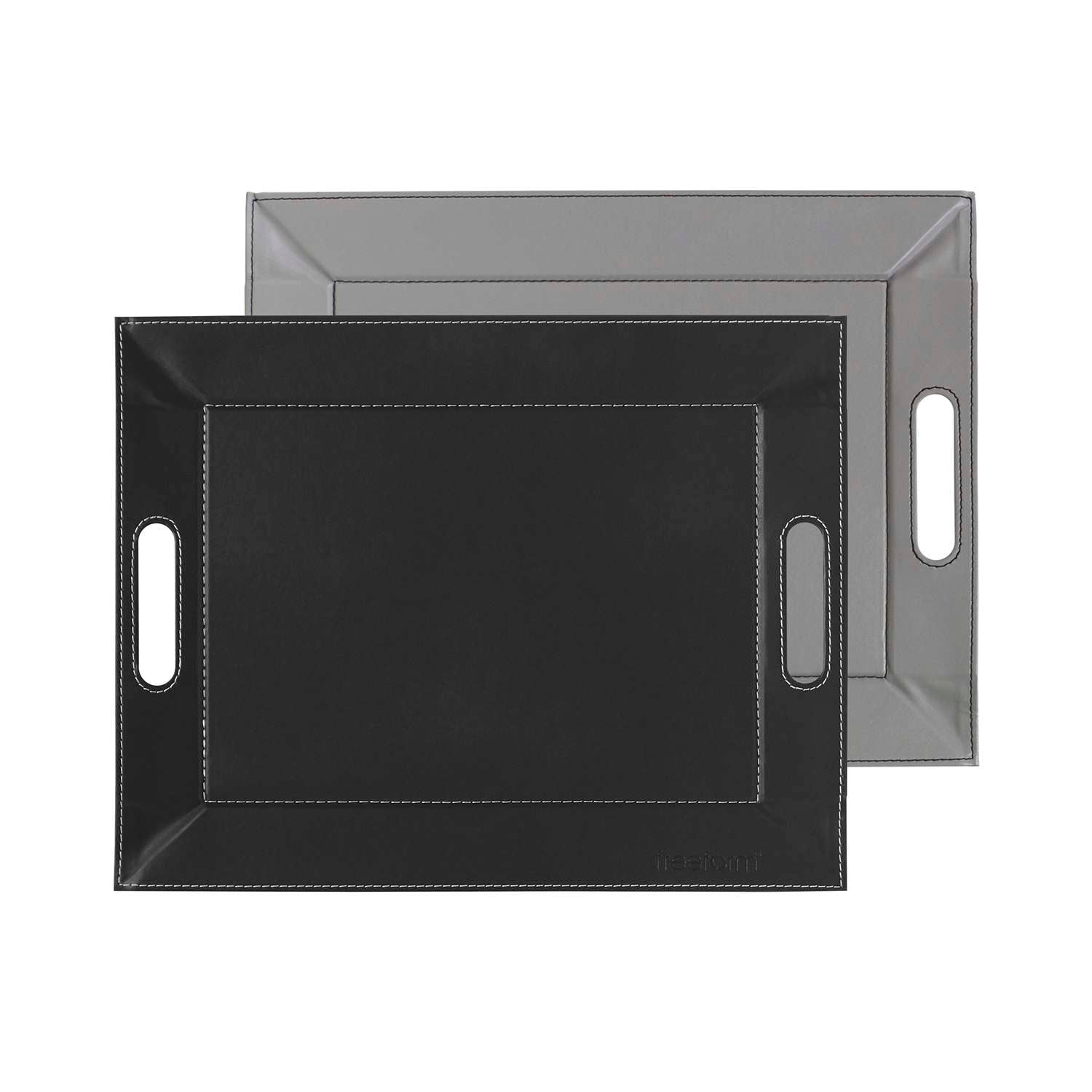 FREEFORM | Tablett, DUO, grau/schwarz