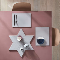 FREEFORM | Platzset, DUO, schwarz/grau, rechteck